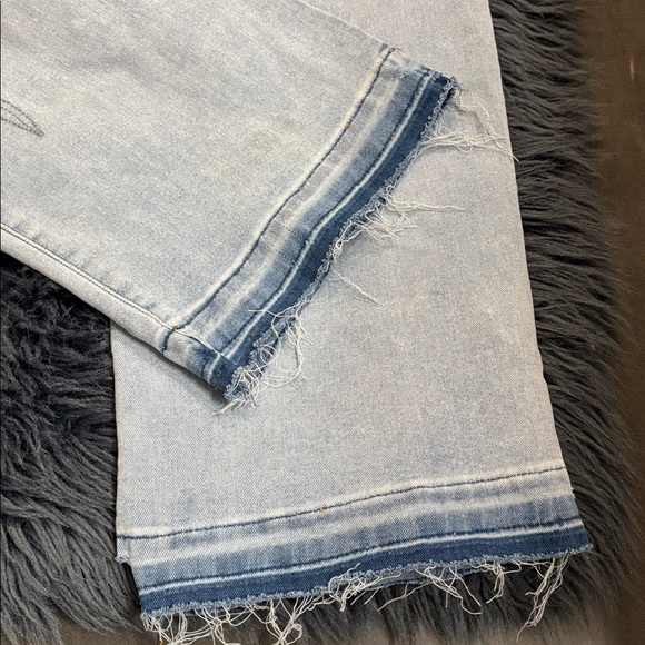 Jessica Simpson Light Blue Floral Embroidered Jeans - Picture 10 of 16